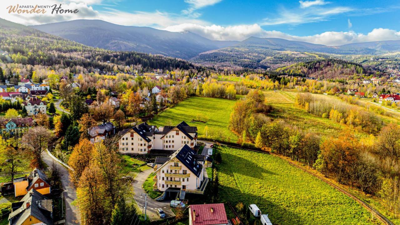 Wonder Home - Apartamenty W Malowniczej, Spokojnej Okolicy - Z Widokiem Na Sniezke Karpacz Kültér fotó