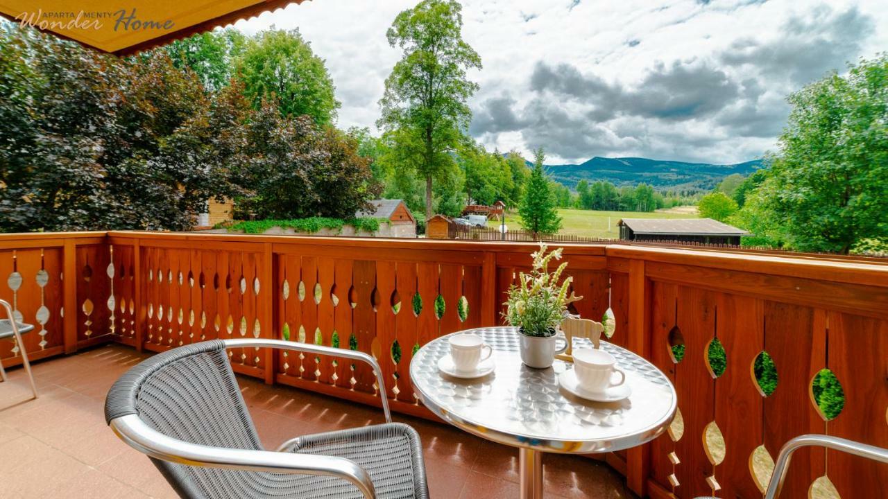 Wonder Home - Apartamenty W Malowniczej, Spokojnej Okolicy - Z Widokiem Na Sniezke Karpacz Kültér fotó
